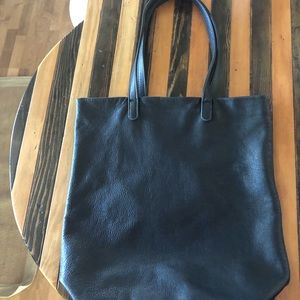 Baggu leather tote
